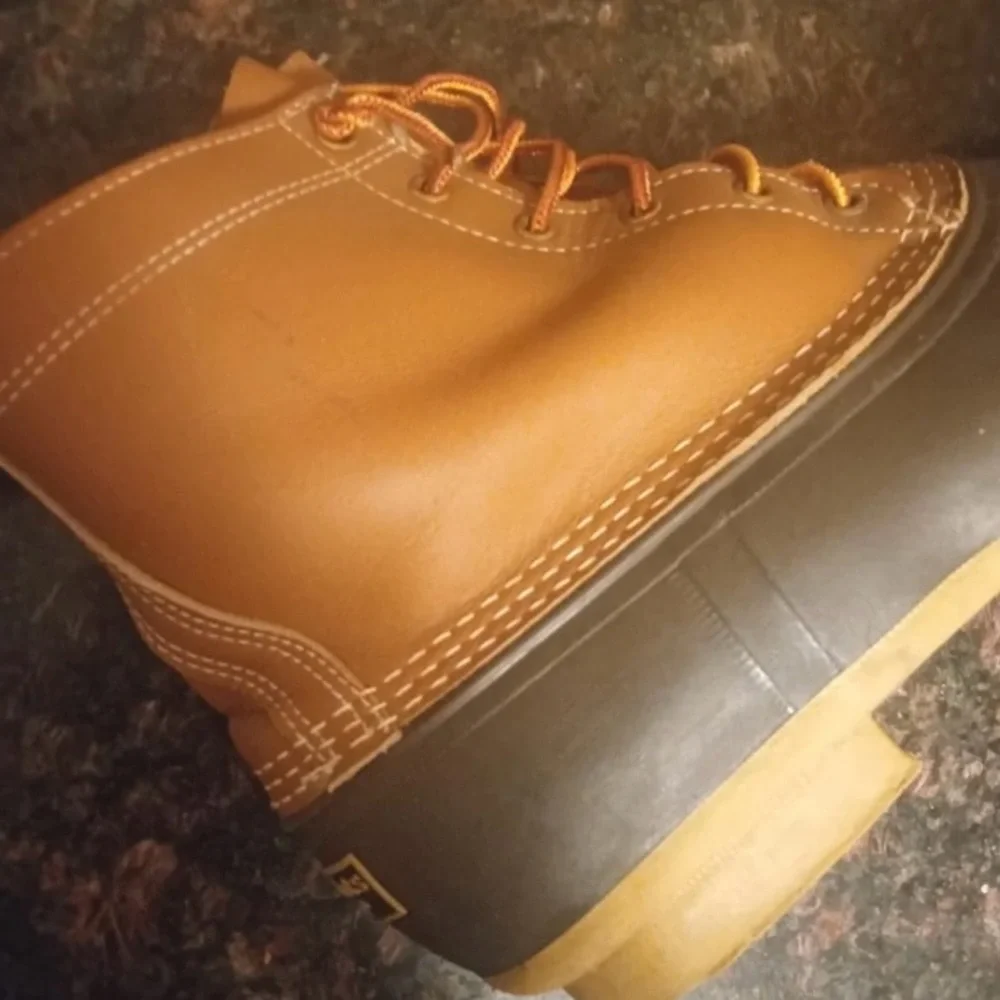 L.L. Bean Brown and Tan Men's Rain & Snow Boots